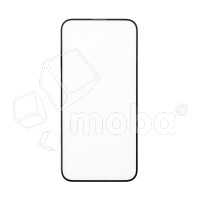 Защитное стекло "Стандарт" для iPhone 15 Черный (Полное покрытие)