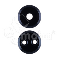 Стекло камеры для Xiaomi Poco C65 (2310FPCA4G) (комплект 2 шт.) Черный