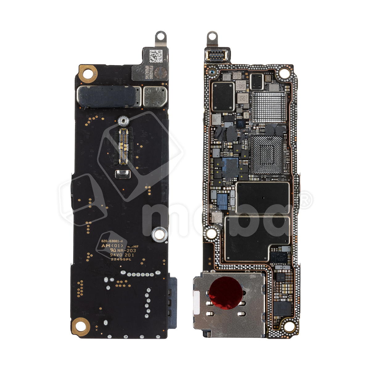 Материнская плата для iPhone 15 Pro (A3102) Sim+E-Sim без микросхем (Нижняя часть)