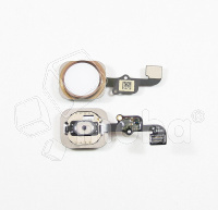 Шлейф для iPhone 6S/6S Plus на кнопку HOME в сборе Розовое Золото