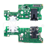 Шлейф для Infinix Hot 10S (X689D) плата на системный разъем/разъем гарнитуры/микрофон