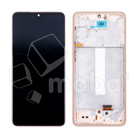 Дисплей для Samsung Galaxy A33 5G (A336B) модуль с рамкой Золото - (OLED)