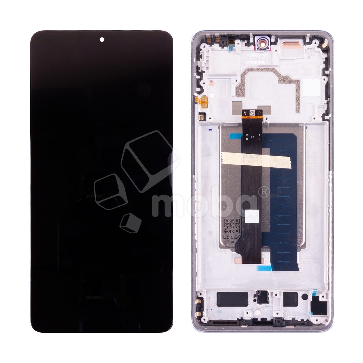 Дисплей для Xiaomi Poco X6 Pro 5G (2311DRK48G) модуль с рамкой Серый - OR (SP)