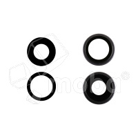 Стекло камеры для iPhone 17 (комплект 2 шт.) Черный