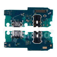 Шлейф для Samsung Galaxy A12 Nacho (A127F) плата системный разъем/разъем гарнитуры/микрофон - Премиум