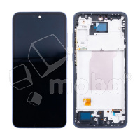 Дисплей для Samsung Galaxy A35 5G (A356E) модуль с рамкой Синий - (OLED) (Full Size)