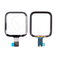 Стекло для переклейки Apple Watch 5/SE/SE 2022/SE 2023 (44 мм) в сборе с тачскрином и OCA пленкой сапфировое Черный