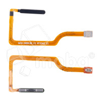 Шлейф для Huawei Honor X8b (LLY-LX1) сканер отпечатка пальцев Черный