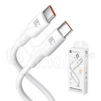 Кабель Type-C - Type-C BC X81 Soft (PD) Белый