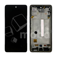 Дисплей для Samsung Galaxy A53 5G (A536B) модуль с рамкой Черный - OR Ref. (SP)