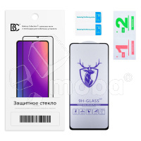 Защитное стекло "Премиум" для Xiaomi Poco F3/Mi 11i/K40/K40 Pro Черный