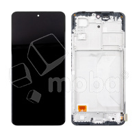 Дисплей для Xiaomi Poco X5 5G/Redmi Note 12 5G (22111317PG/22111317I) модуль с рамкой Черный - (OLED)