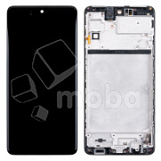 Дисплей для Samsung Galaxy M51 (M515F) модуль с рамкой Черный - OR (SP)