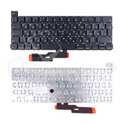 Клавиатура для ноутбука MacBook Pro 13" A2289 (2020, Г-образный Enter RU) Черный