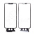 Стекло для переклейки iPhone 13 (A2635) с OCA пленкой + тачскрин + рамка Черный - OR (Mitsubishi)