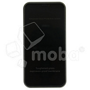 Защитное стекло "Антишпион" для iPhone X/Xs/11 Pro Черный (Закалённое, полное покрытие)