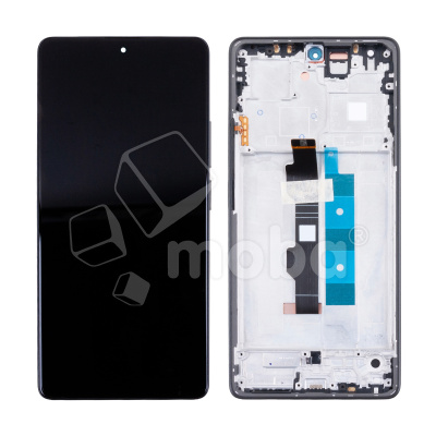 Дисплей для Xiaomi Redmi Note 13 Pro 4G (23117RA68G) модуль с рамкой Черный - OR (SP)