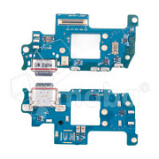 Шлейф для Samsung Galaxy S23 FE (S711E/Asia/America version) плата системный разъем/микрофон - Премиум