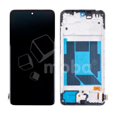 Дисплей для Xiaomi Redmi Note 14 4G (24117RN76O/24117RN76G) модуль с рамкой Черный - (OLED)