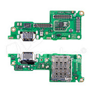 Шлейф для Tecno Camon 30 Premier 5G (CL9) плата на системный разъем/разъем SIM/микрофон