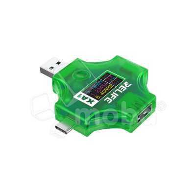 Тестер зарядного устройства Relife XA1 (многофункциональный 12 в 1, USB - USB/Type-C/Micro)