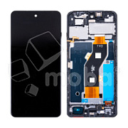 Дисплей для Infinix Smart 8 (X6525) модуль с рамкой Черный - OR