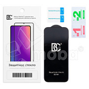 Защитное стекло "Премиум" для iPhone 16 Pro Max Черный (Закалённое+, полное покрытие)