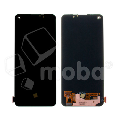 Дисплей для Realme 7 Pro (RMX2170) в сборе с тачскрином Черный - (OLED)