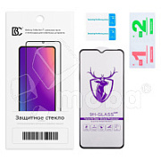 Защитное стекло "Премиум" для Huawei Honor X6a/X6b/X5 Plus Черный