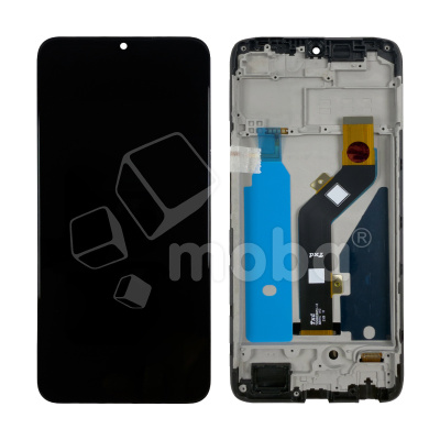 Дисплей для Infinix Smart 6 Plus (X6823C) модуль с рамкой Черный - OR