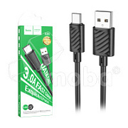 Кабель USB - Type-C Hoco X88 (3A) Черный