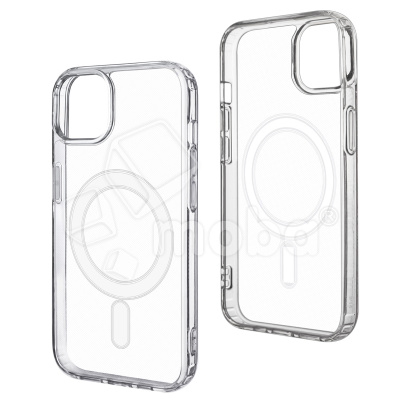 Чехол-накладка для iPhone 14 (Magsafe, прозрачный)