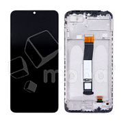 Дисплей для Xiaomi Poco C40 (220333QPG) модуль с рамкой Черный - OR