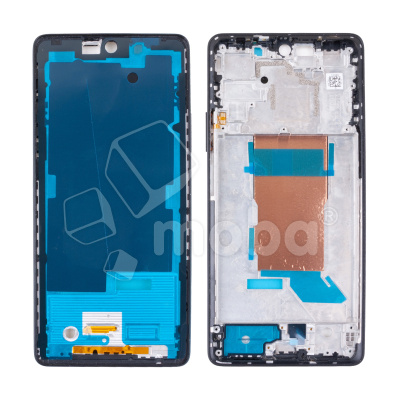 Рамка дисплея для Xiaomi Poco F5 (23049PCD8G) Черный (возможен дефект ЛКП)