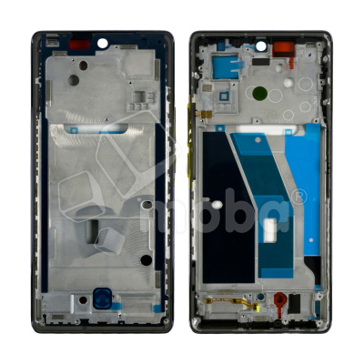 Рамка дисплея для Tecno Spark 20 Pro+ (KJ7) Черный (возможен дефект ЛКП)