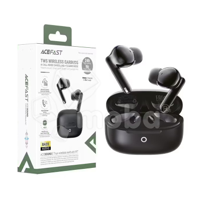 Беспроводные наушники Bluetooth Acefast W7 (TWS, вакуумные, активное шумоподавление) Черный