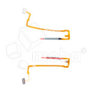 Шлейф для Huawei Honor X7c (ALT-LX1) сканер отпечатка пальцев Зеленый