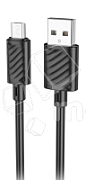 Кабель USB - MicroUSB (тех.упак.) Черный
