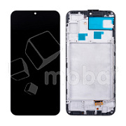 Дисплей для Samsung Galaxy A24 4G (A245F) модуль с рамкой Черный - (OLED) (Full Size)