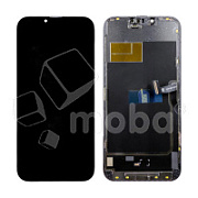 Дисплей для iPhone 13 Pro Max (A2645) в сборе с тачскрином Черный - DD (Soft OLED, Full HD, 120 Гц) (площадка под IC)