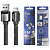 Кабель USB - Type-C Remax RC-154a (плоский) Черный