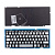 Подсветка клавиатуры для ноутбука MacBook Pro 17" A1297 (2009-2011, Г-образный Enter RU) Черный