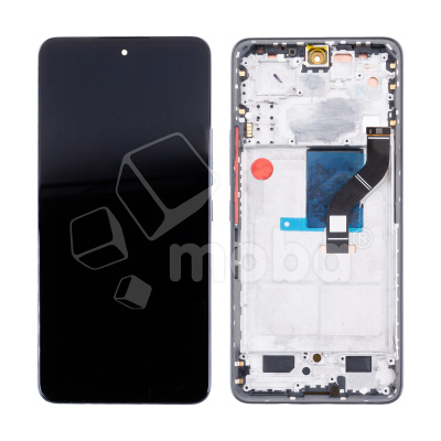 Дисплей для Xiaomi 12 Lite (2203129G) модуль с рамкой Черный - OR