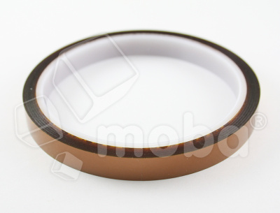 Скотч термостойкий (нагрев до 280°C, 10 мм*20 м)